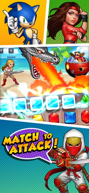 SEGA Heroes: Puzzle RPG Quest(圖3)-速報App