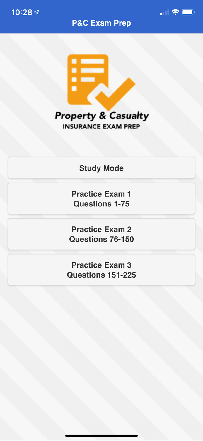 Property and Casualty Agent Exam