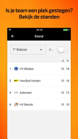 Game screenshot HandbalNL apk