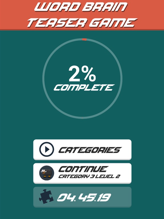 Screenshot #4 pour Jeu de casse-tête de mots