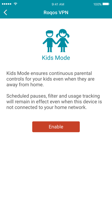 Roqos VPN iPhone screenshot 2 - Utilities app