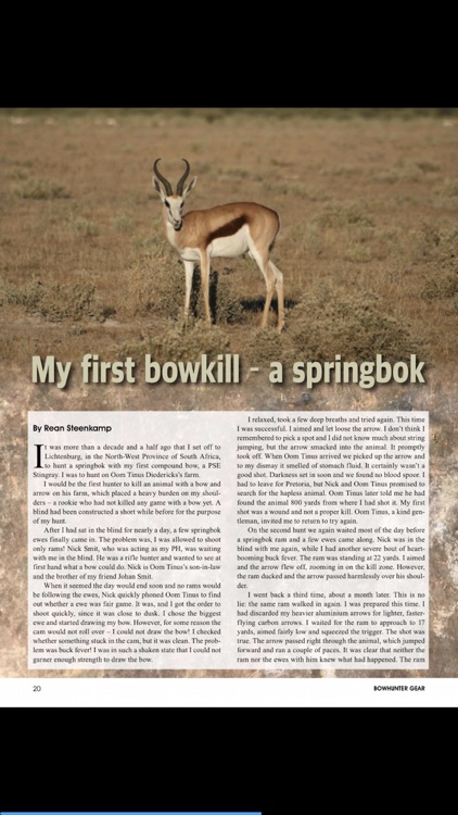 Africa's Bowhunter Magazine screenshot-3