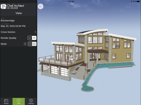 Screenshot #6 pour 3D Viewer by Chief Architect