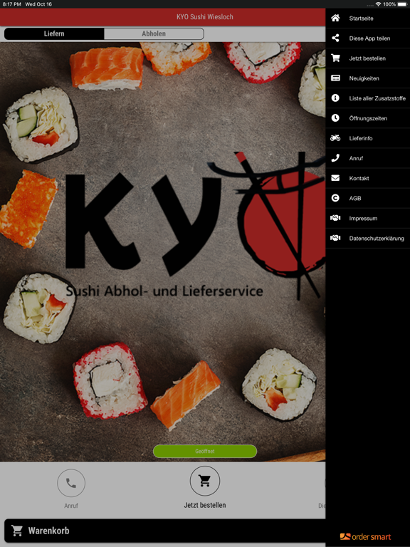 Screenshot #6 pour KYO Sushi Wiesloch