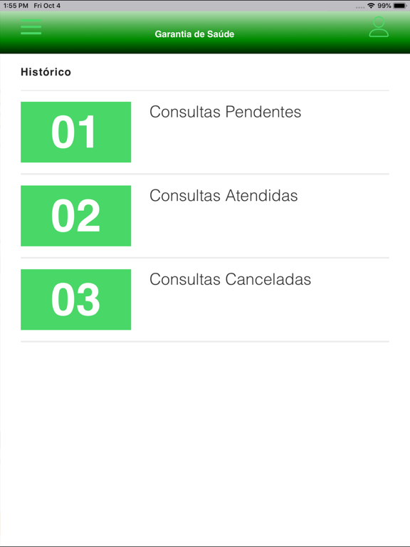 Screenshot #6 pour Garantia de Saúde Mobile