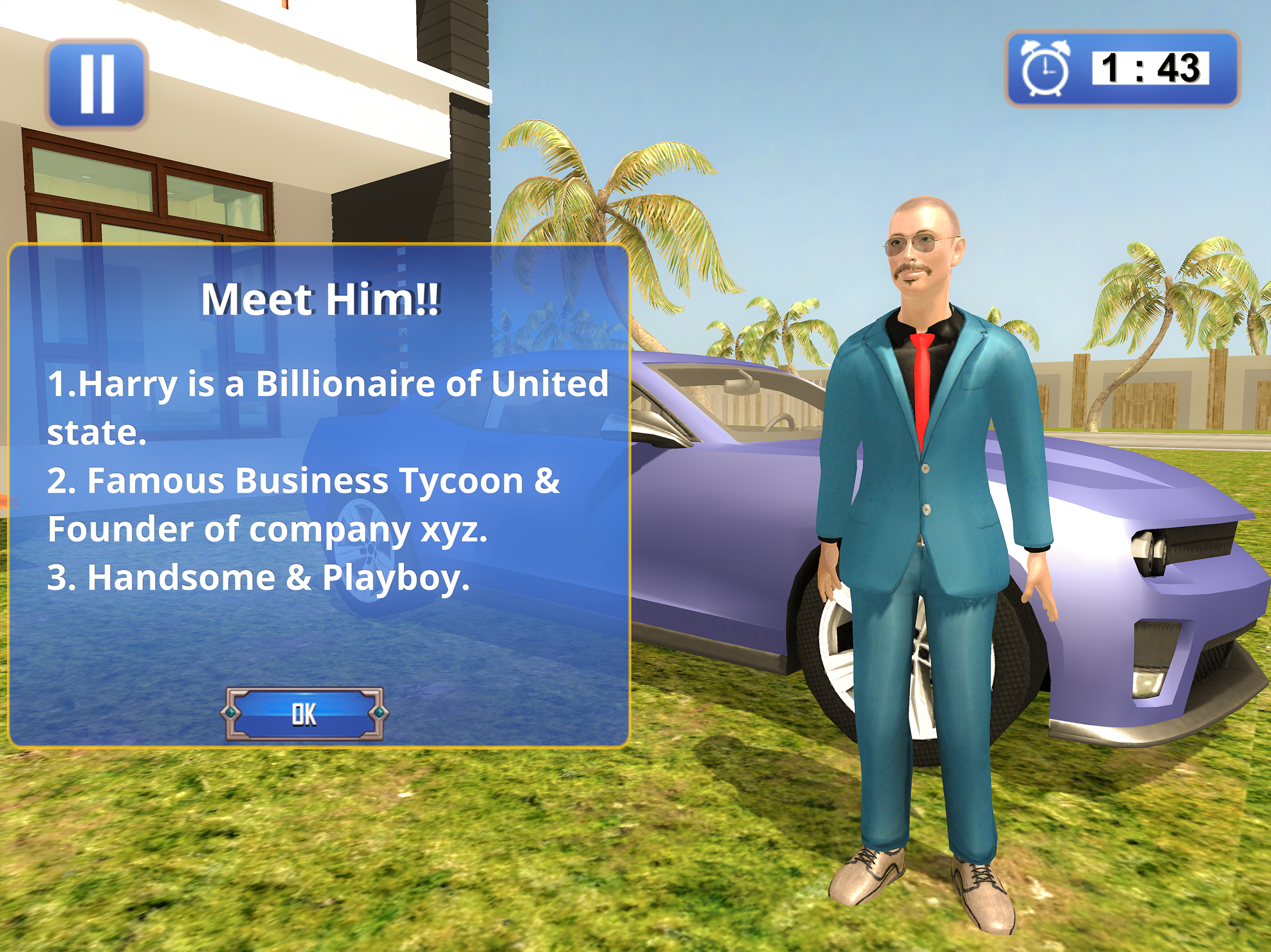 Virtual Billionaire Family Sim