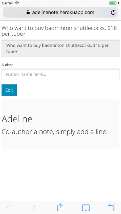 Screenshot #2 pour AdelineNote