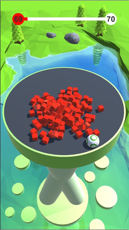 Roller Magnet collect cubes screenshot-4