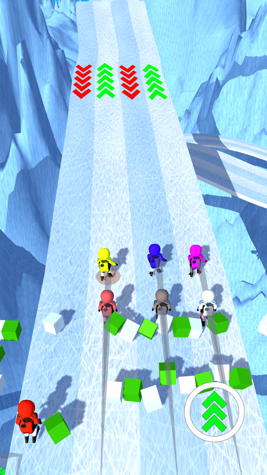 #5. Crashed Ice (iOS) 由: Lemondo Games