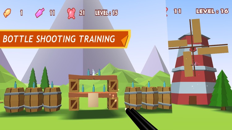 3D Bottle Break - Shooing Game