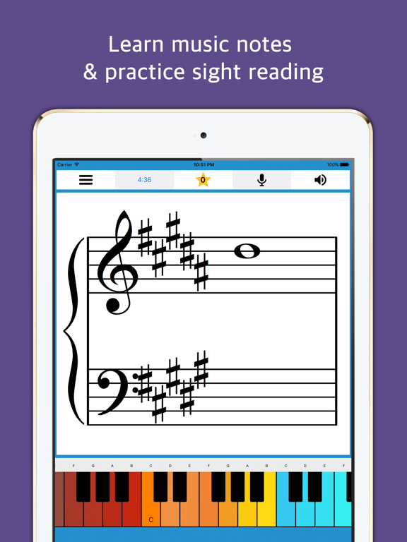 Screenshot #5 pour Learn Music Notes Piano Pro