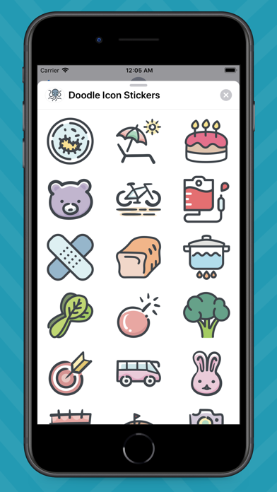 Doodle Icon Stickers screenshot 3