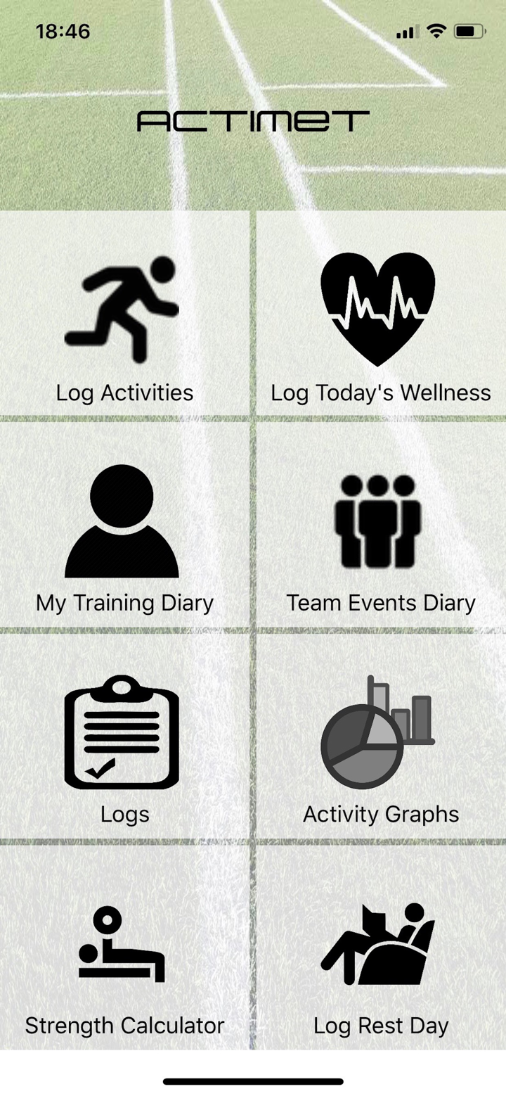 Actimet screenshot 1