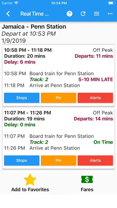 LIRR Navigator Screenshot