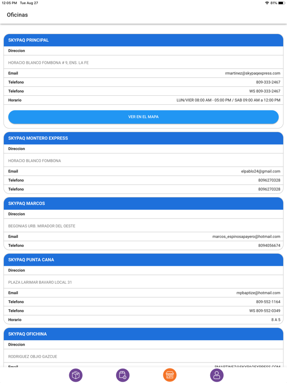 Screenshot #6 pour SkyPaq Express