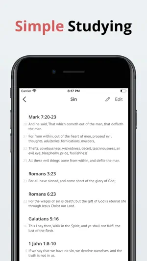 Pocket Study Bible screenshot 4