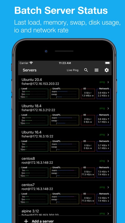 SSH Pulse Pro: Status, SSH screenshot-4