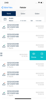 Dijital Faks screenshot 5