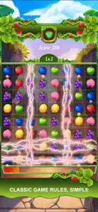 Fruit Farm: Match 3 Games screenshot #5 for iPhone