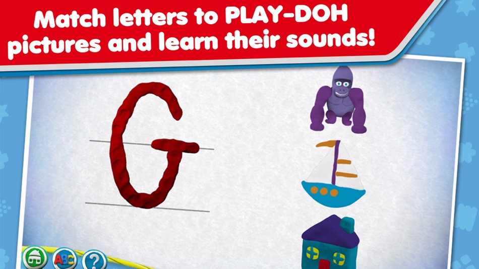 #5. PLAY-DOH Create ABCs (iOS) 由: PlayDate Digital