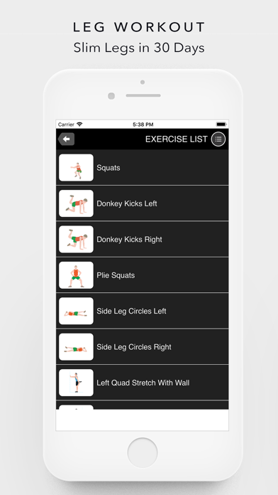 LegFit - Leg Workout Trainer Screenshot