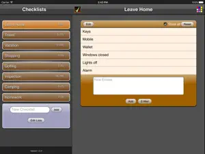 Checklists XL screenshot 1