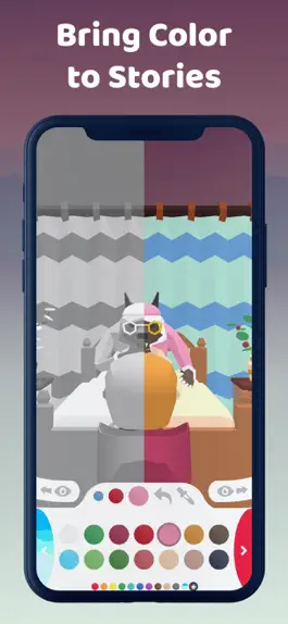 Game screenshot Color a Story: 3D Coloring apk