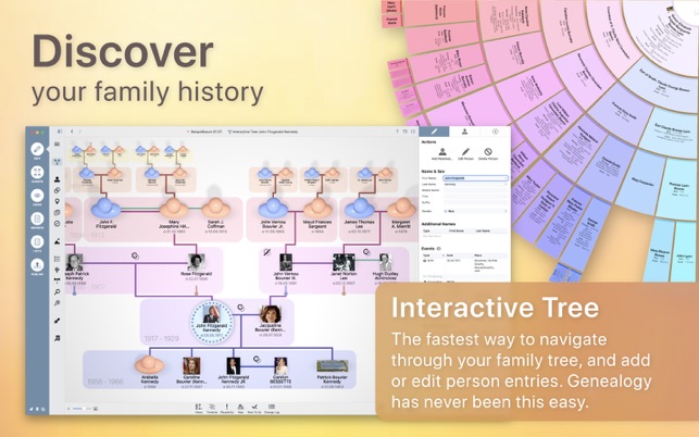 ‎MacFamilyTree 9 Screenshot