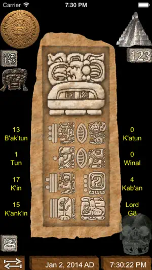 Maya Stone Calendar screenshot 2