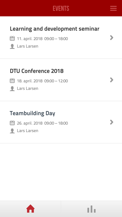 DTU Events screenshot 2