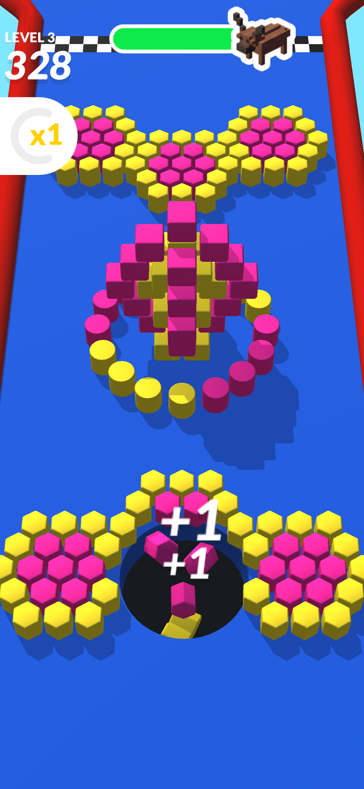 Holoo - Swallow every cube !