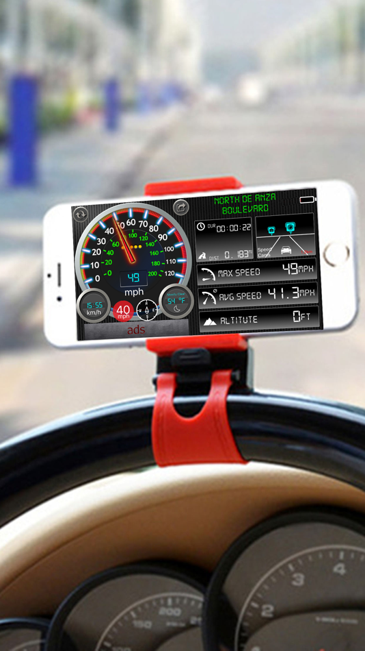 #7. Speedmeter + (iOS) 由: UniCom Technology