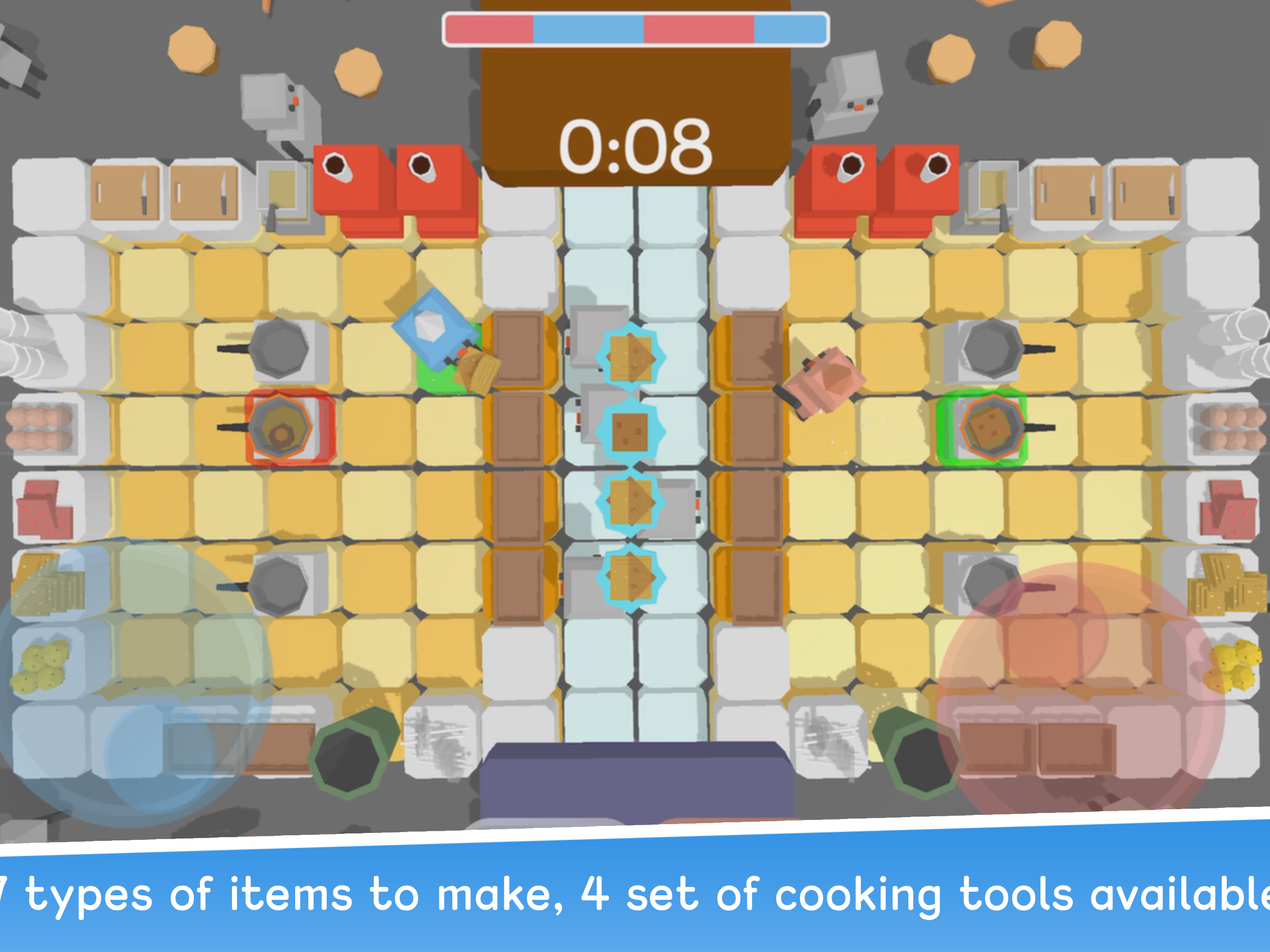 Cooking Party: 2P 3P 4P Battle