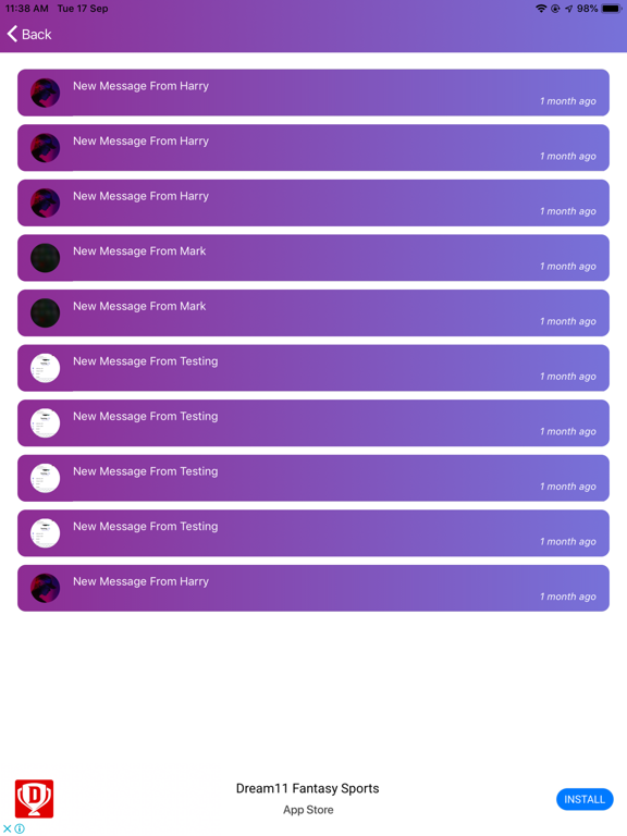 Like Minded App iPad screenshot 5 - Social Networking app