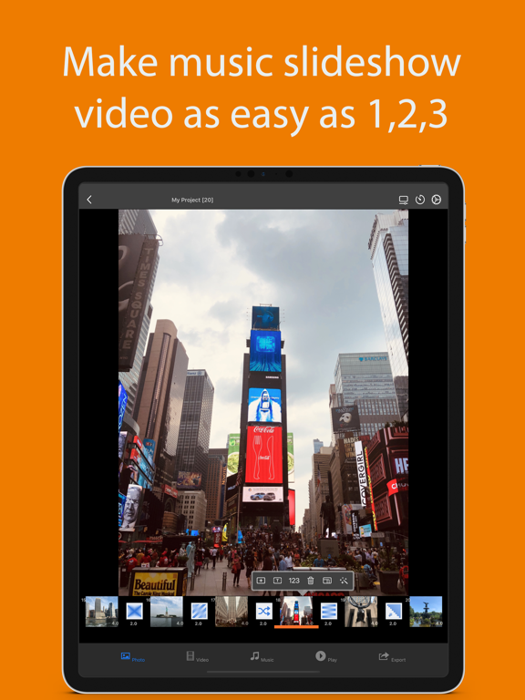 Screenshot #4 pour Photo Slideshow Director