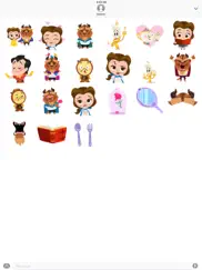beauty and the beast stickers ipad resimleri 2