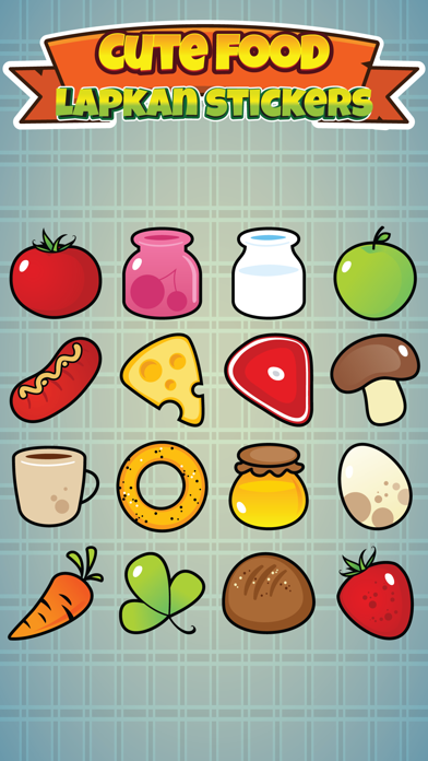 Screenshot #1 pour Sticker Me: Cute Food