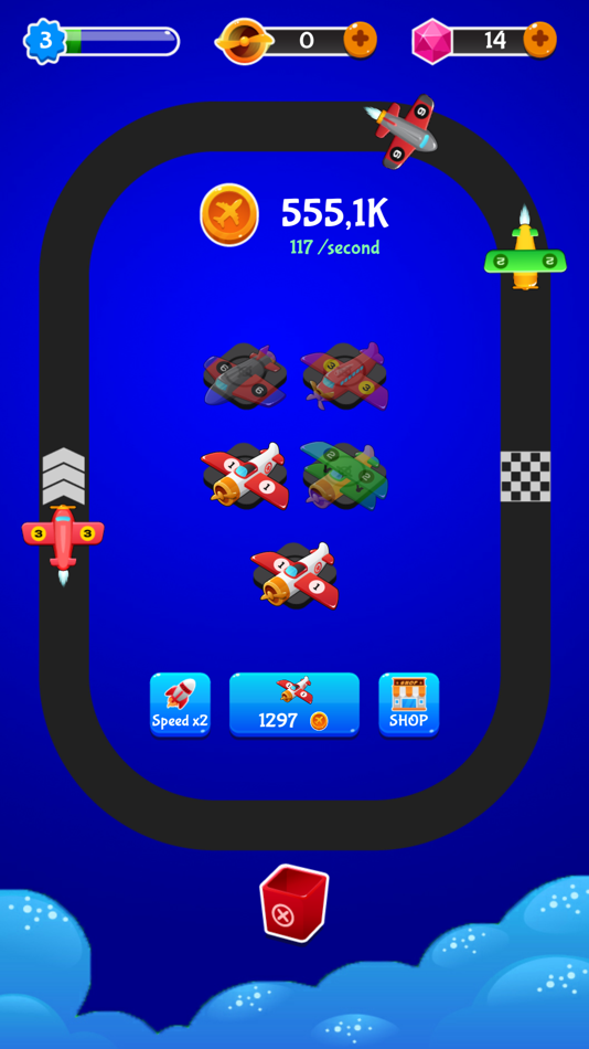 #3. Merge Super Wings (iOS) 由: Furkan Alcik