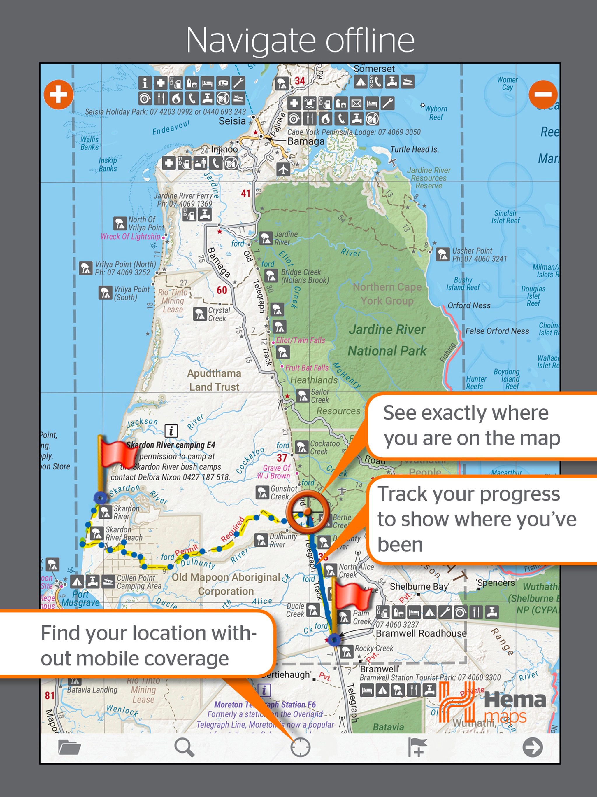 4WD Maps - Offline Topo Maps