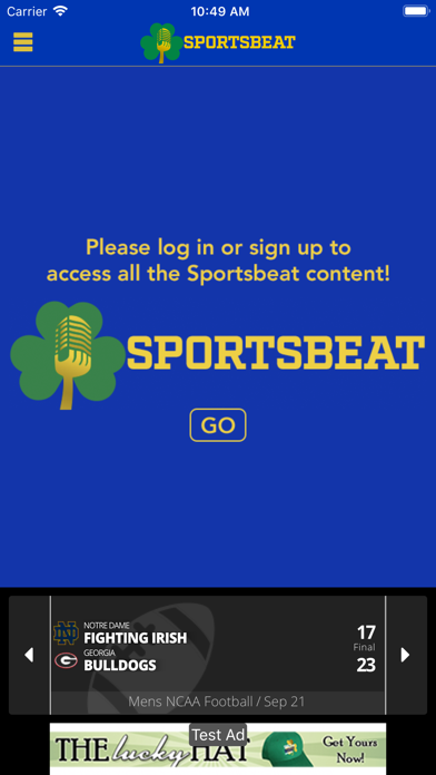 Sportsbeat Screenshot