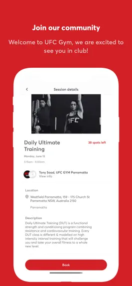 Game screenshot UFC Gym Australia hack