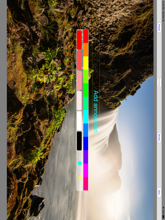 Screenshot #4 for annotatePhoto