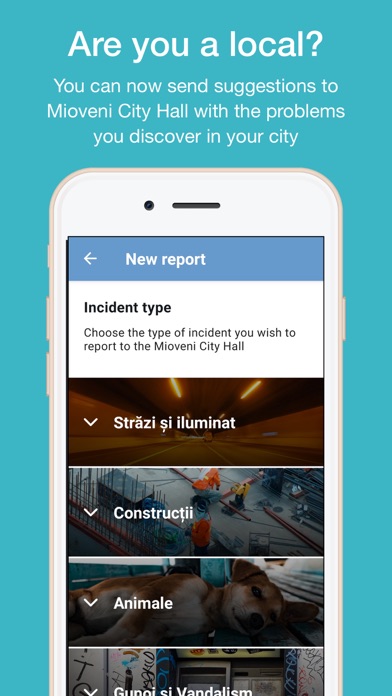 Mioveni City App Screenshot