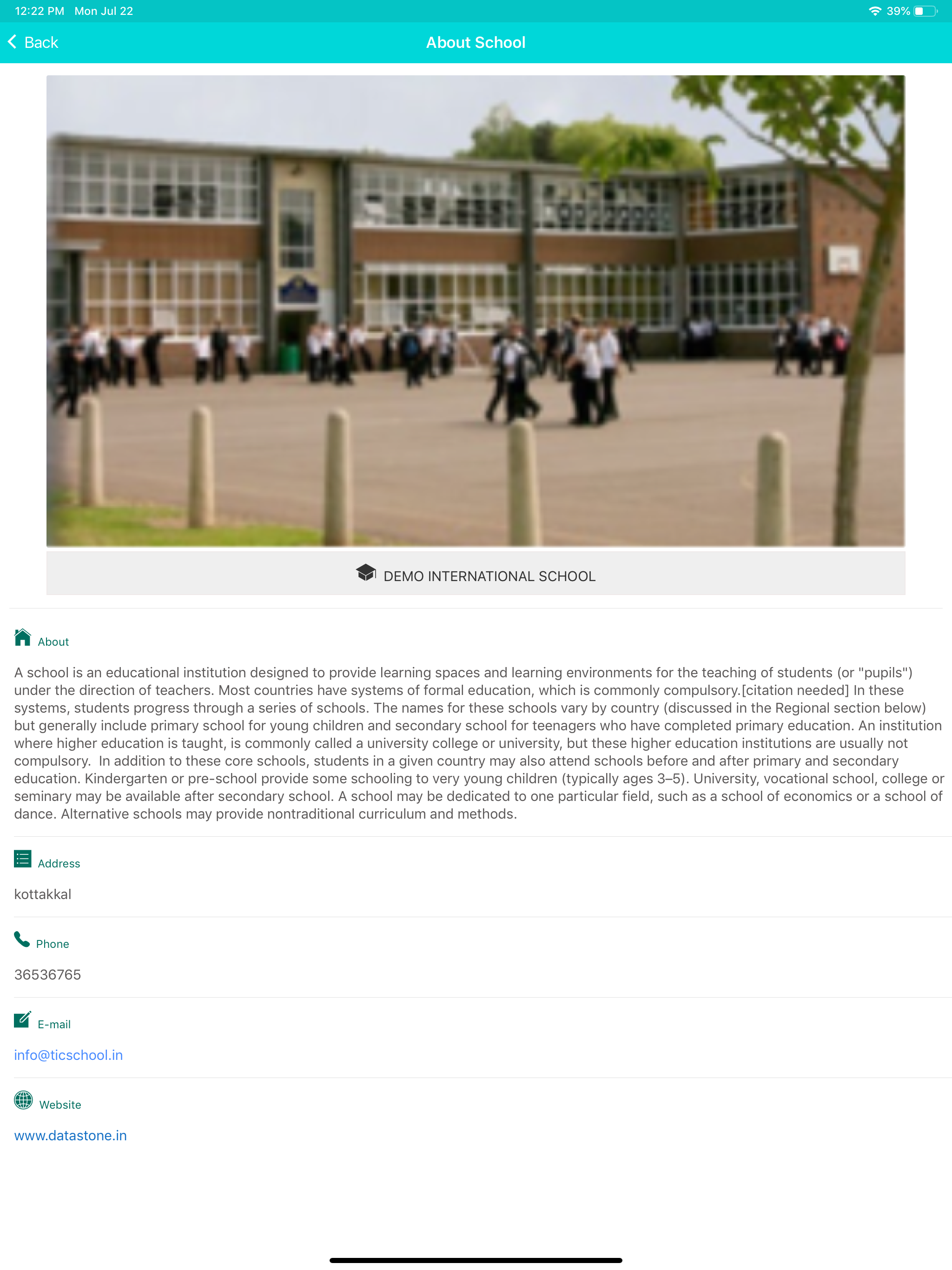 Schola Parent