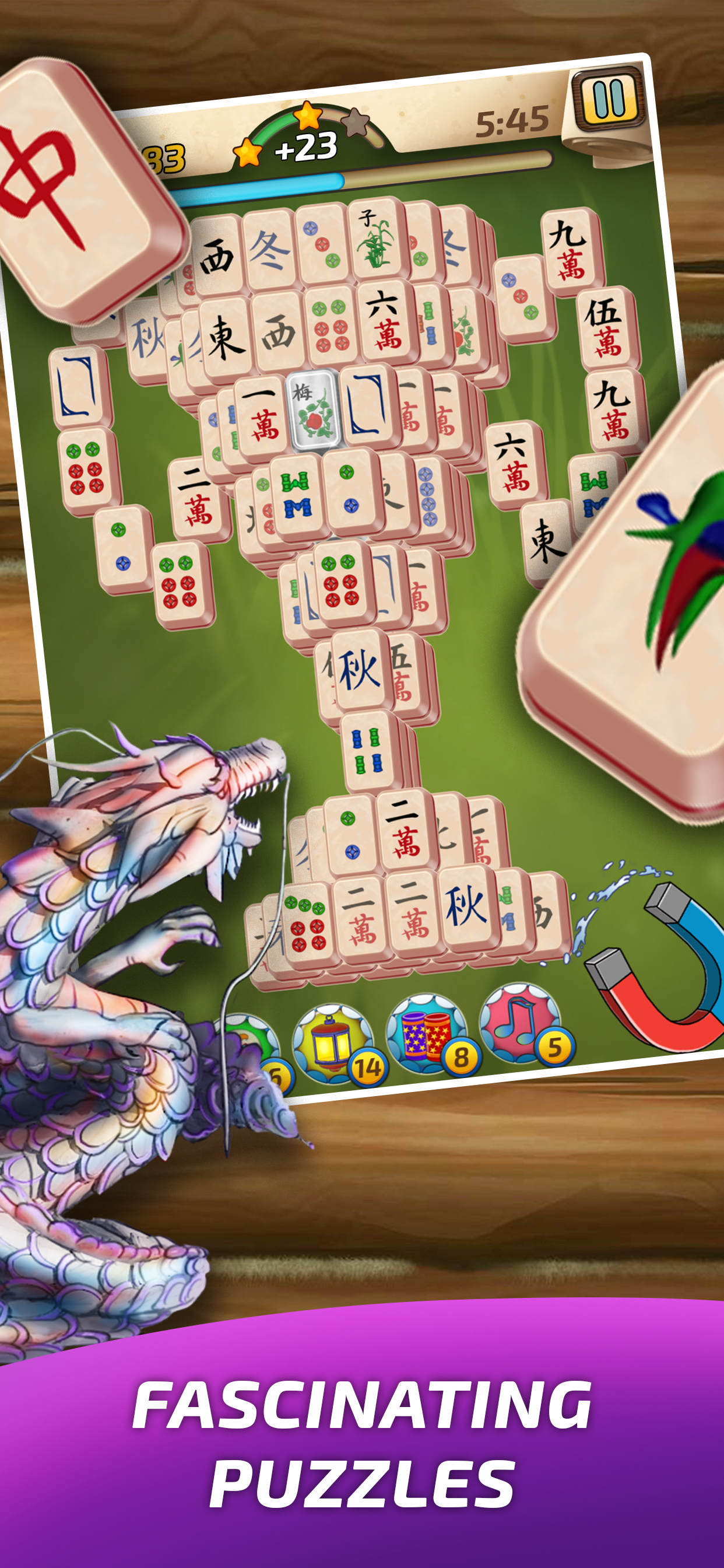Mahjong Village Solitaire game