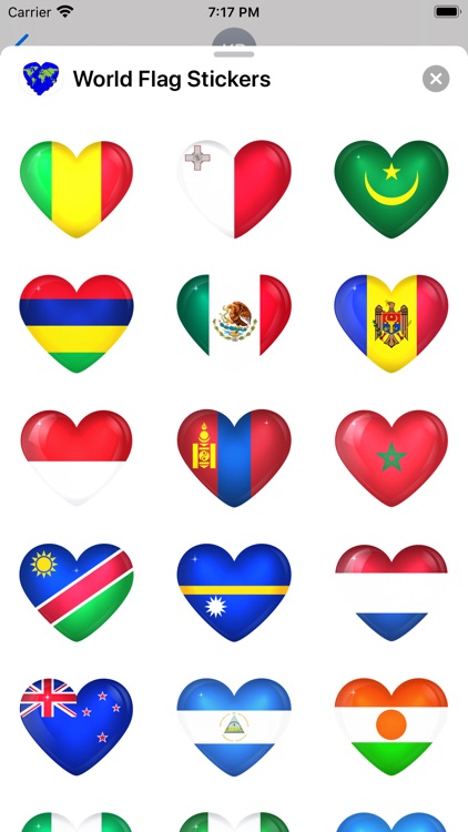 World Flag Sticker Pack screenshot-8