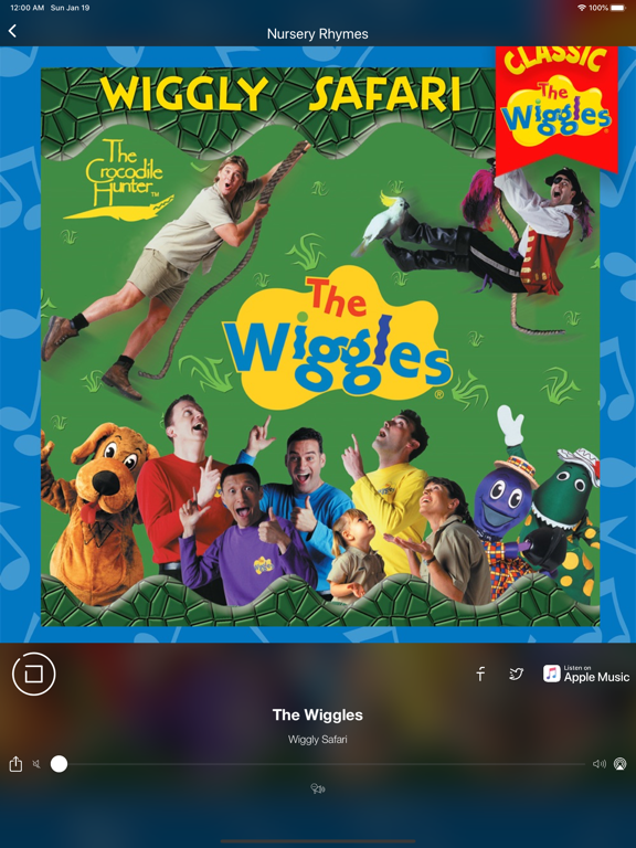 Nursery Rhymes, Baby lullabies iPad screenshot