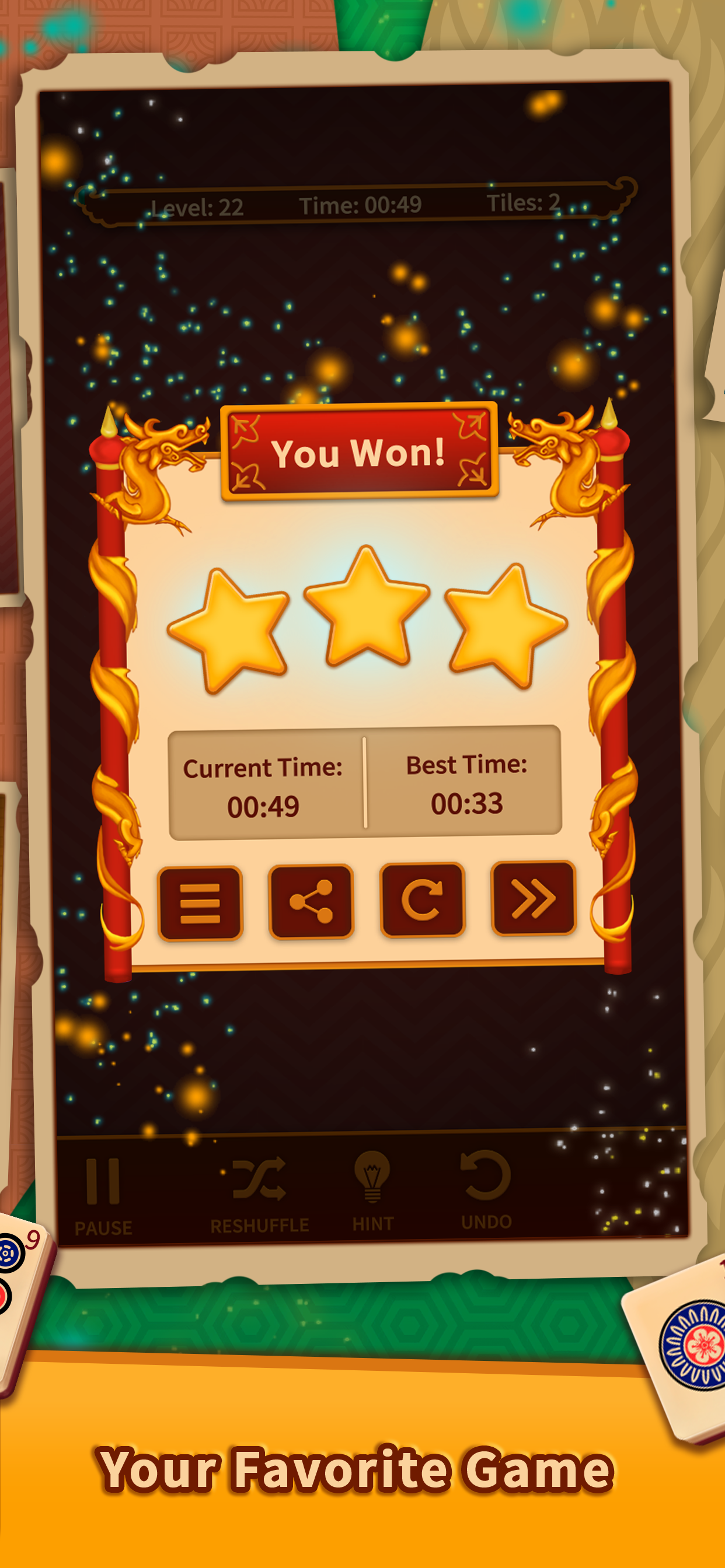 Mahjong Solitaire Puzzles screenshot 6