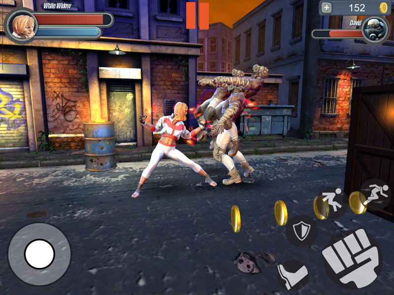 Ninja Street Fighting 3d Games official gameplay screenshot 2