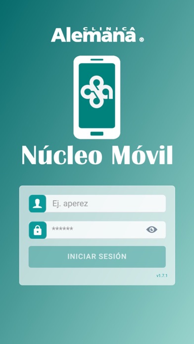 Núcleo Móvil Screenshot